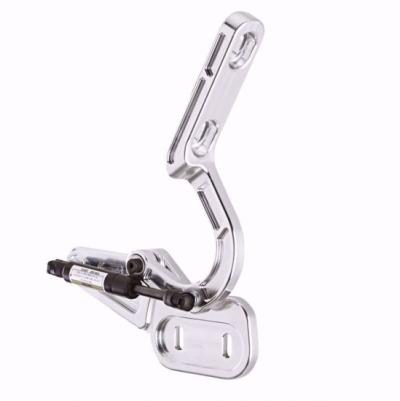 thumbnail image 2 of CVF Racing Billet Aluminum Hood Hinges For 1967-1970 Ford Mustang - Pair, Polished Finish 2 of 5