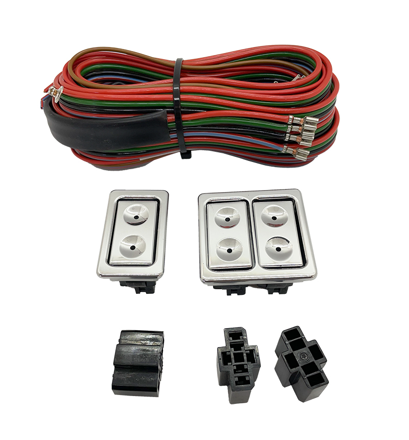Three Switch Kit (Black or Polished)